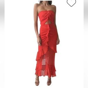 Bec + Bridge French Kiss Red Dress